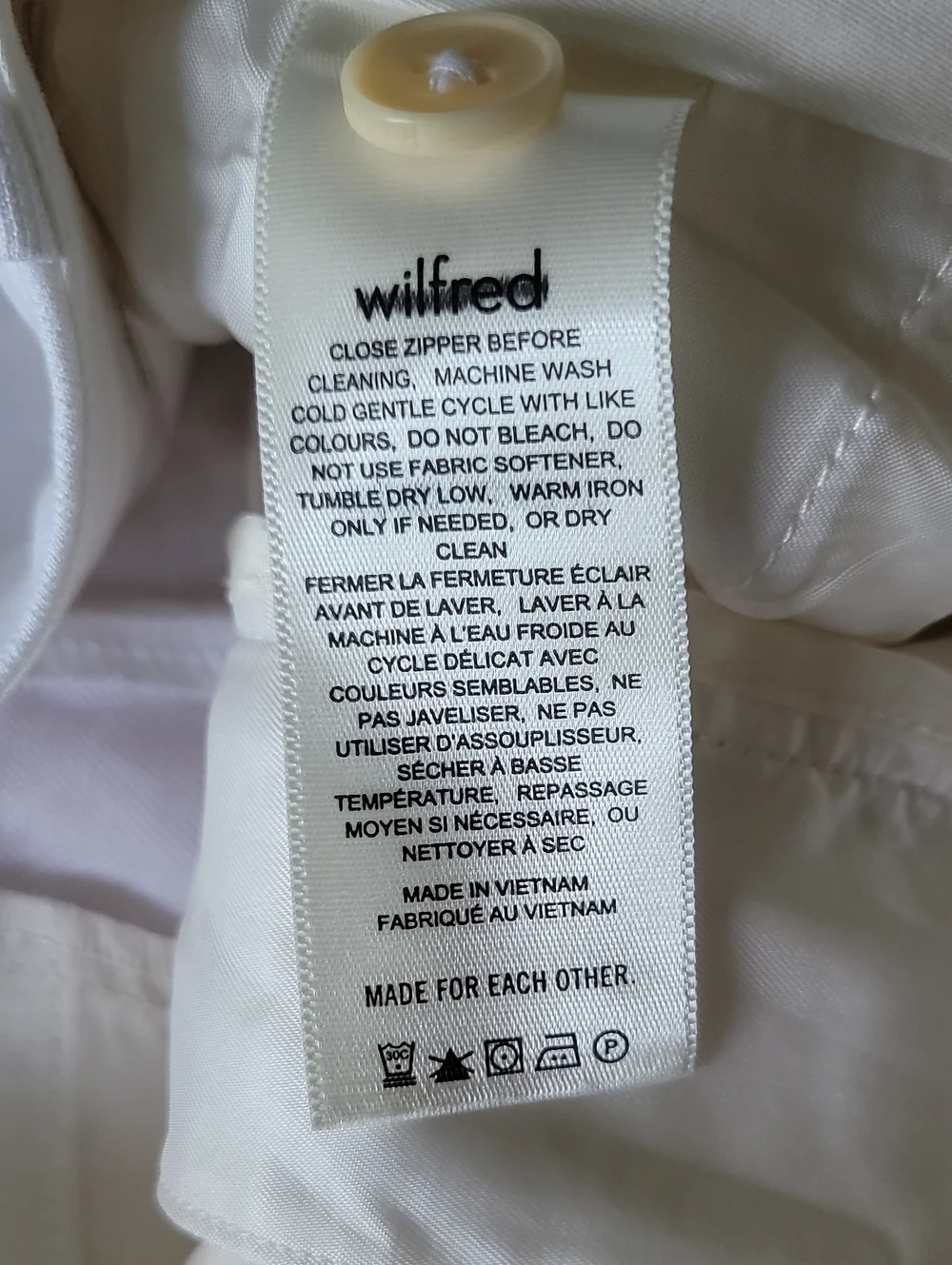 Wilfred by Aritzia The Effortless Linen Pants CruiseLinen White